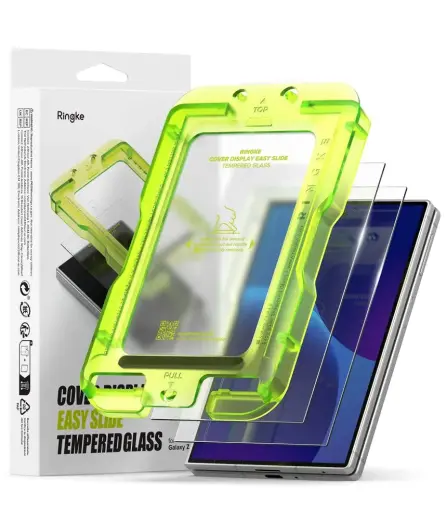 Ringke Cover Display Easy Slide karastatud kaitseklaas telefonile Samsung Galaxy Z Fold 8 (F971) (2 tk.)