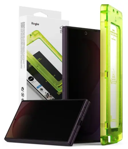 Ringke Cover Display Easy Slide 360 karastatud kaitseklaas telefonile Samsung Galaxy Z Fold 8 Ultra (F976) (privaatsusefekt) (2 tk.)