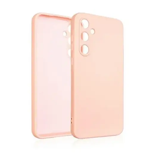 Beline Silicone telefono dėklas Samsung Galaxy A55 5G (A556) rožinis