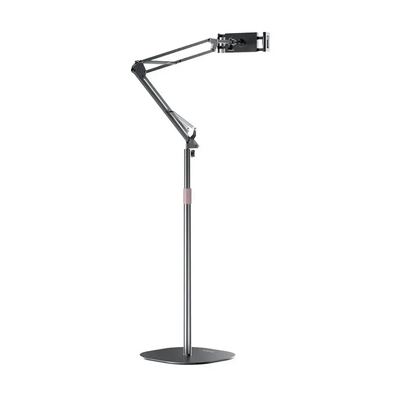 YESIDO HOLDER/ FLOOR STAND C295 2IN1 (TABLET+ PHONE) 150CM BLACK