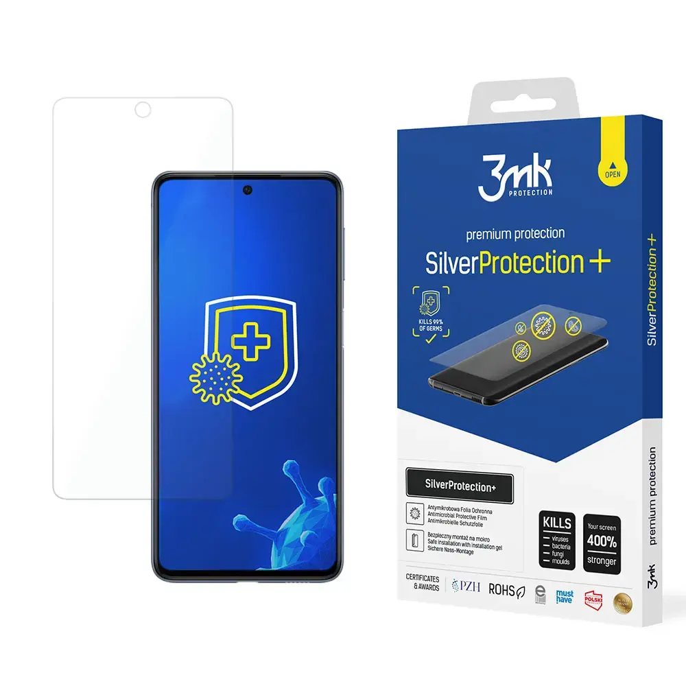 3mk SilverProtection+ aizsargplēve telefona ekrānam Samsung Galaxy M53 (M536) 5G