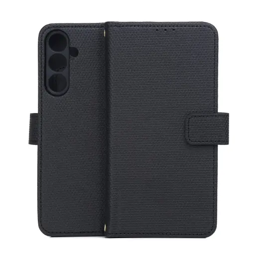 Smart Triangle grāmatveida maciņš telefonam Samsung Galaxy A16 4G (A165) | A16 5G (A166) | M16 5G (M166) melns