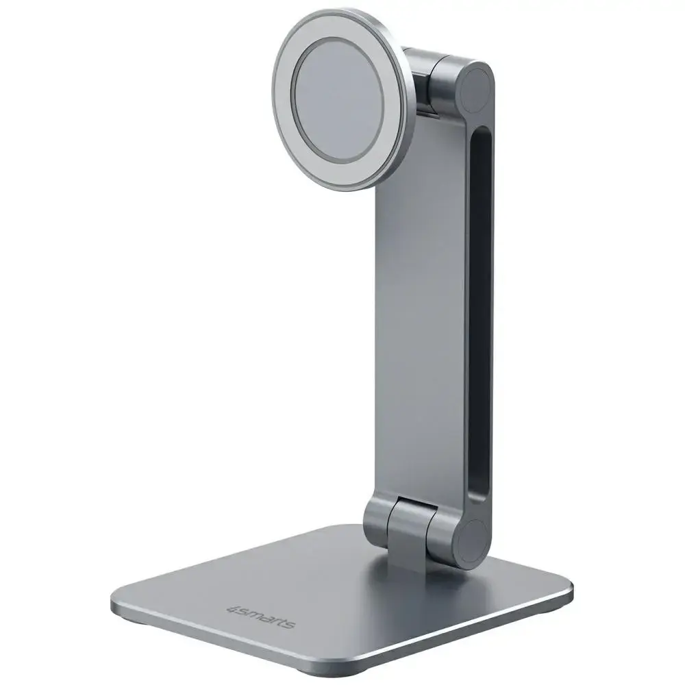 Magnetic holder for phone and tablet 4smarts ErgoPro Desk Stand - grey