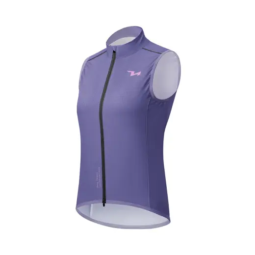Rockbros MJ008 TVI Windproof Women's Cycling Vest L - Purple