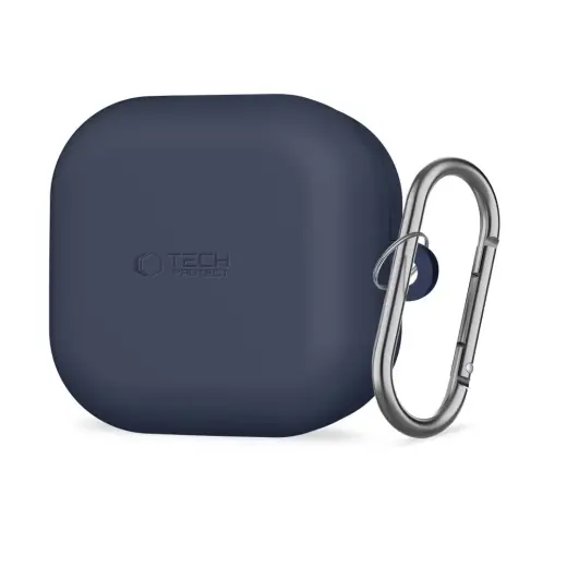 TECH-PROTECT SILICONE HOOK SAMSUNG GALAXY BUDS 4 / 4 PRO NAVY BLUE