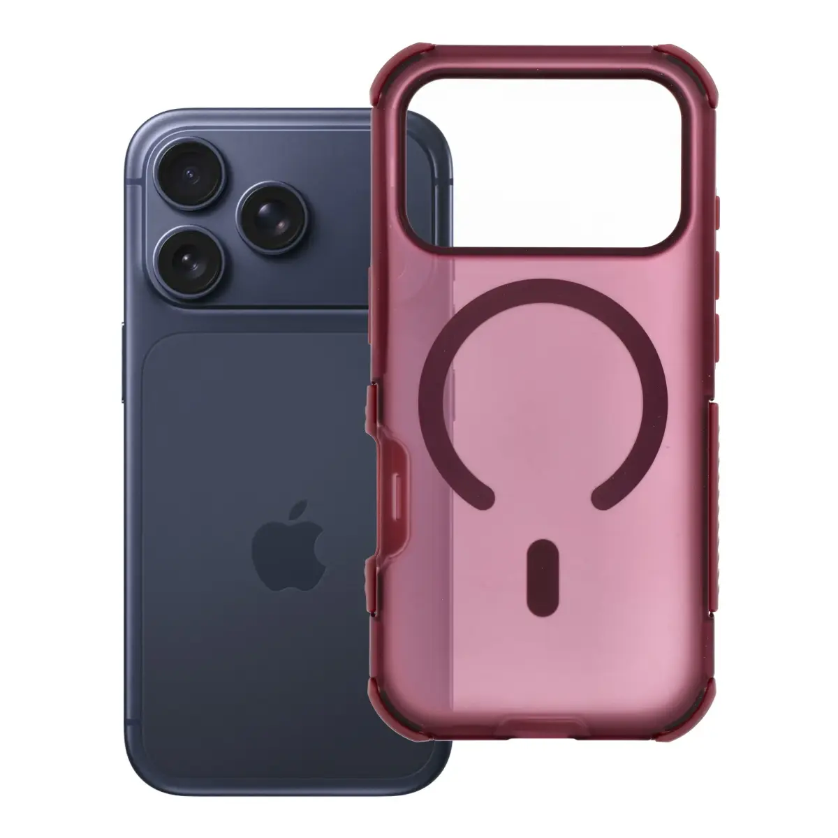Forcell F-Protect BumperX Premium чехол с поддержкой MagSafe для телефона iPhone 18 Pro | iPhone 17 Pro красный