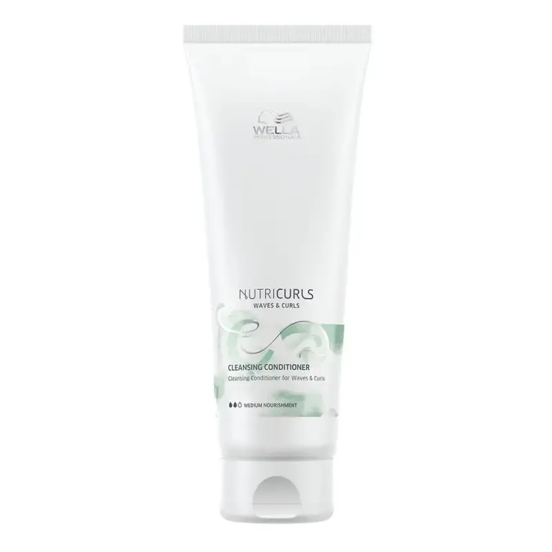 Wella Professional Nutricurls Waves & Curls puhastav palsam - puhastav palsam lainelistele ja lokkis juustele 250ml