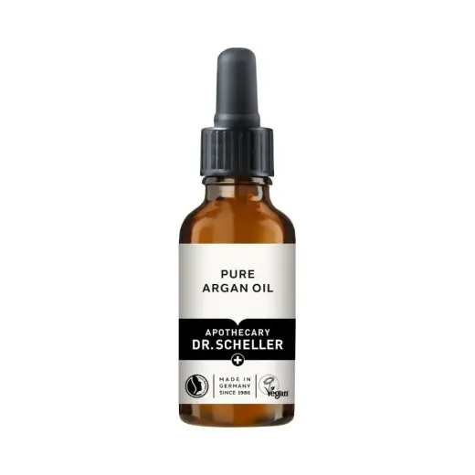Dr. Scheller, Pure Argan, Vegan, Smoothing & Nourishing, Day & Night, Oil, Face & Hair, 30 ml