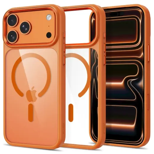 TECH-PROTECT MAGMAT MAGSAFE CC IPHONE 17 PRO / 18 PRO COSMIC ORANGE/CLEAR