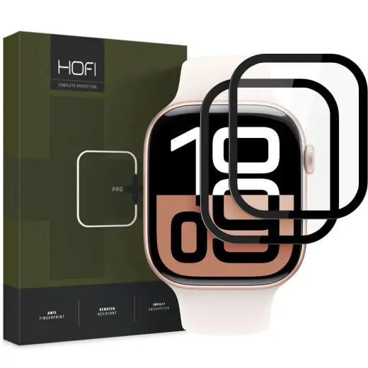HOFI HYBRID GLASS HYBRID PRO+ 2-PACK APPLE WATCH 10 (42 MM) MELNS