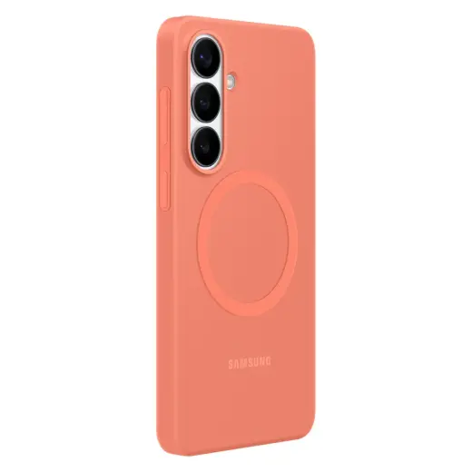 Samsung Silicone Magnet чехол с поддержкой MagSafe для телефона Samsung Galaxy S26+ (S947) красный
