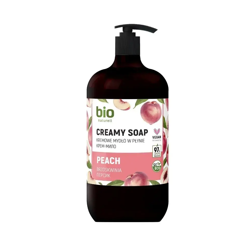 Bio Naturell, Bio Naturell, Peach, Moisturizing, Liquid Soap, For Hands, 946 ml