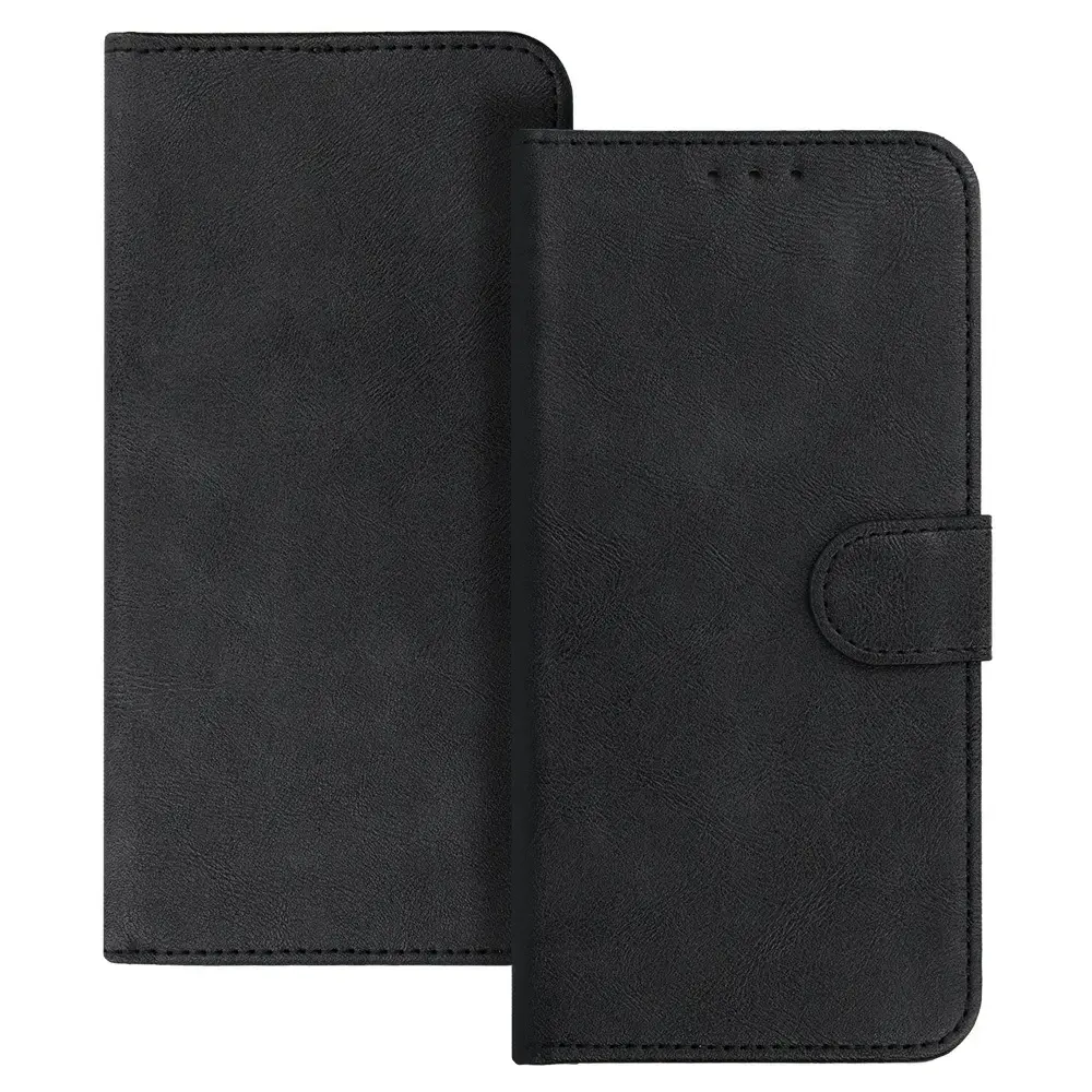 COMMON Universal Book Case (SIZE XXL) for Samsung S25 Ultra/S24 Ultra/M35/M23/A16 5G/Xiaomi Redmi 14C black