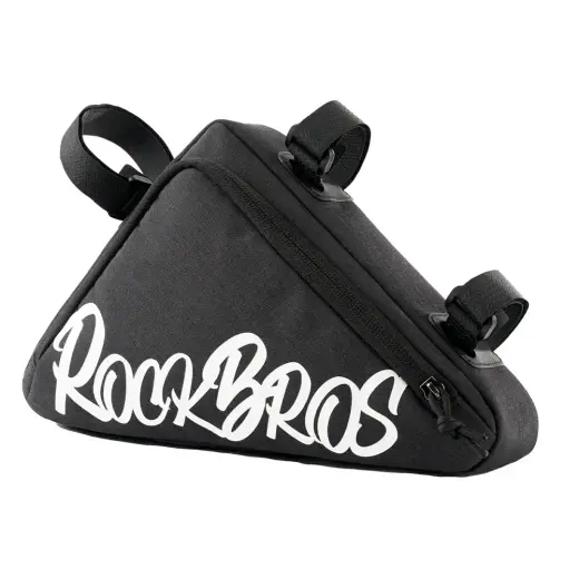 Rockbros G002 Flash Journey Triangle Frame Bike Bag 1.4L - Black