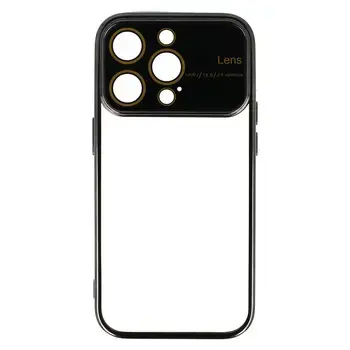 Fusion Electro Lens telefoni ümbris Samsung Galaxy A15 5G (A156) must