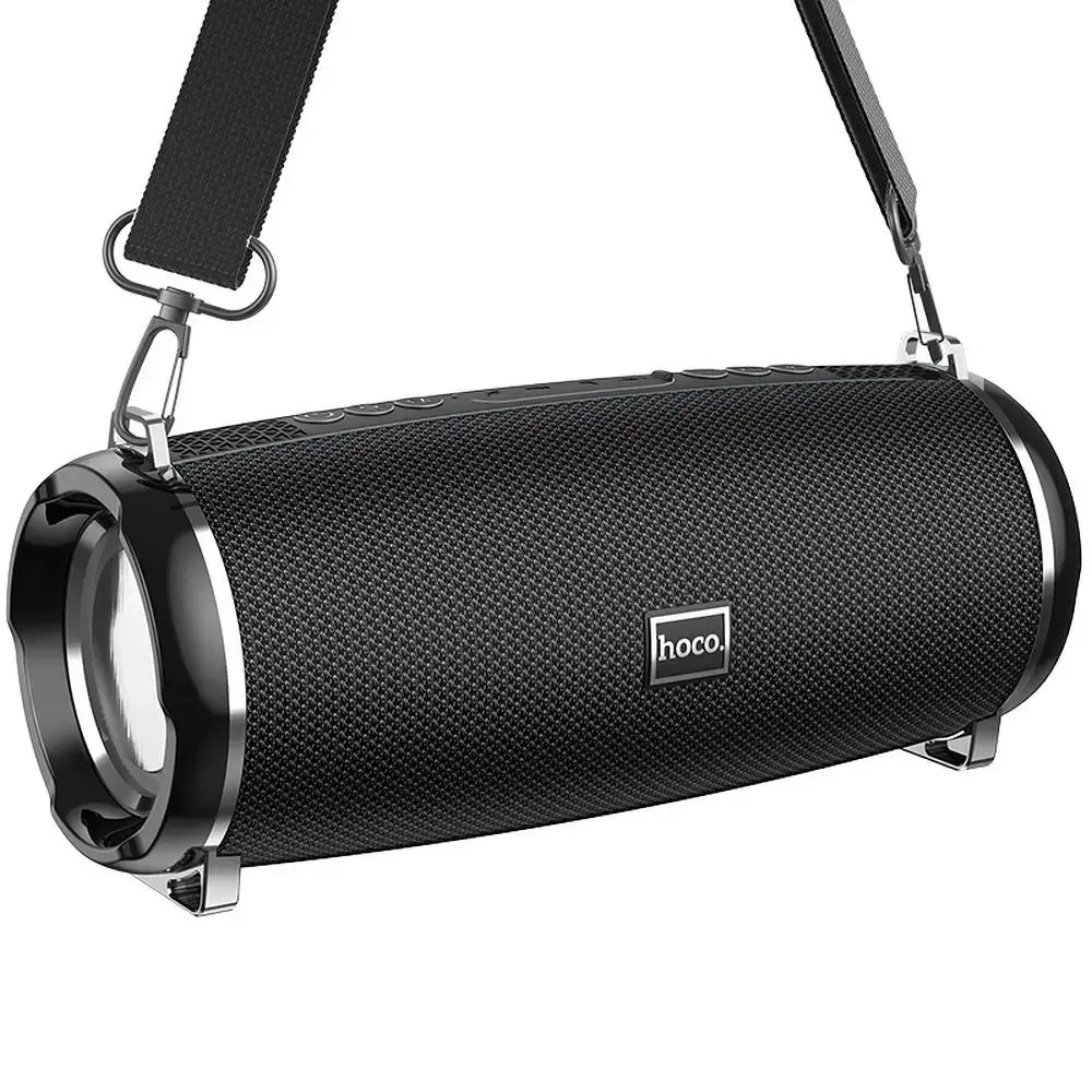 Wireless speaker LED 2 x 5W 6h Hoco HC2 black