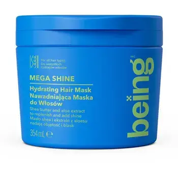 Being Mega Shine Hydrating Hair Mask - Maska na vlasy 354ml