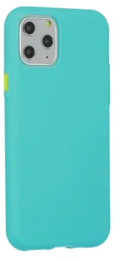 Fusion Solid Silicone maciņš telefonam iPhone 12 Mini zaļš