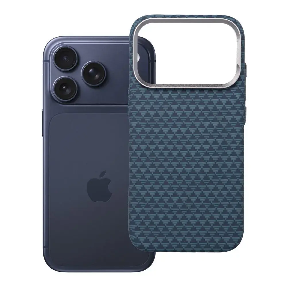 Case for iPhone 17 Pro / 18 Pro K-Look compatible with MagSafe blue