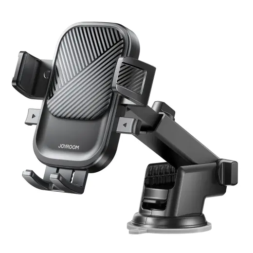 Joyroom JR-OK6 auto telefona turētājs ar piesūcekni melns