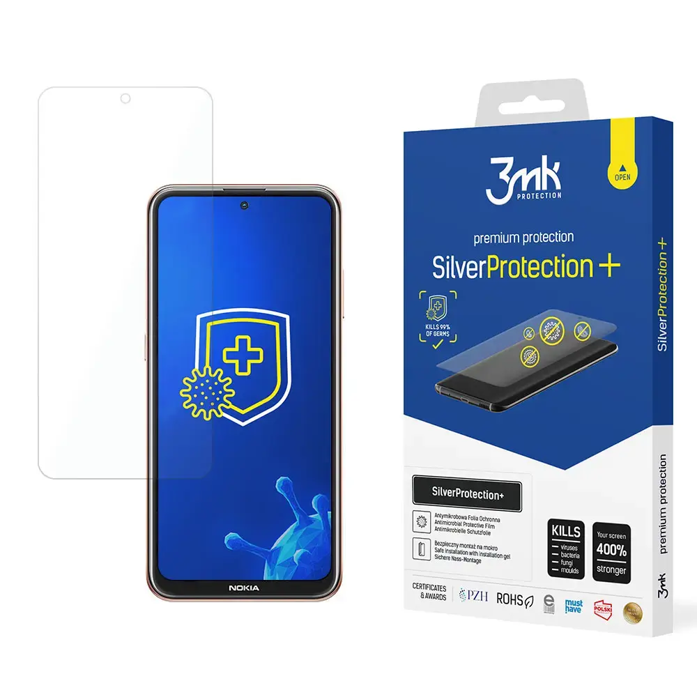 3mk SilverProtection+ aizsargplēve telefona ekrānam Nokia X20