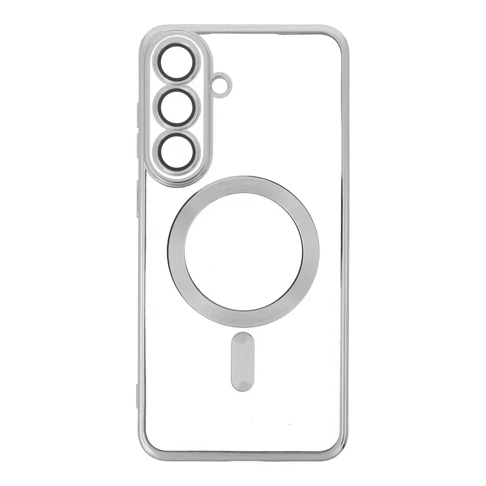 Electro telefoni ümbris MagSafe toega Samsung Galaxy S26 FE (S741) hõbedane