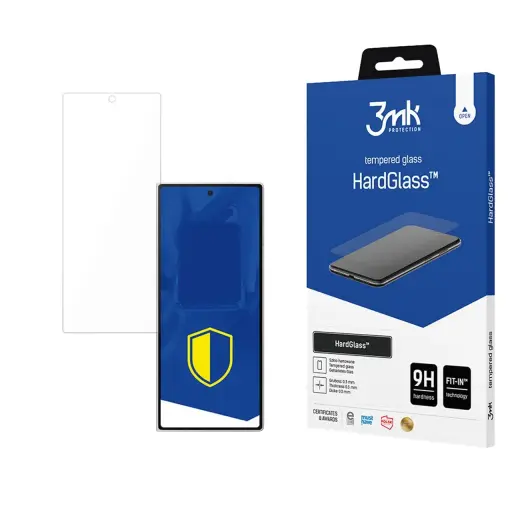 3mk HardGlass aizsargstikls telefona ekrānam Samsung Galaxy Z Fold 7 (F966)