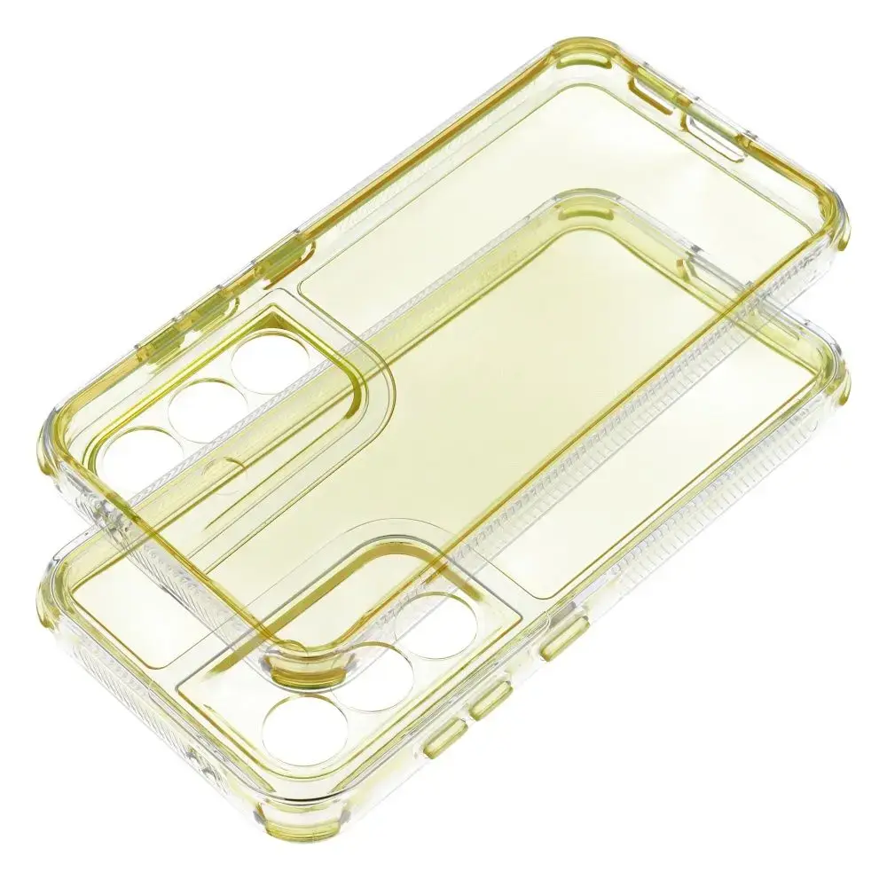 Matrix Clear telefono dėklas Samsung Galaxy A26 5G (A266) geltonas