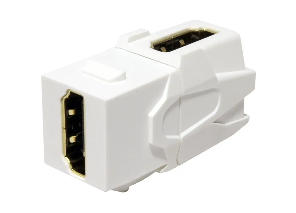LINDY Modular AV Face Plate System Snap-in Keystone module - modular insert (coupling)
