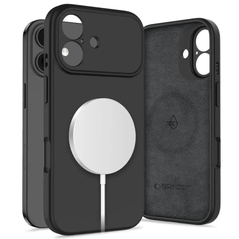 TECH-PROTECT SILICONE MAGSAFE IPHONE 17 BLACK