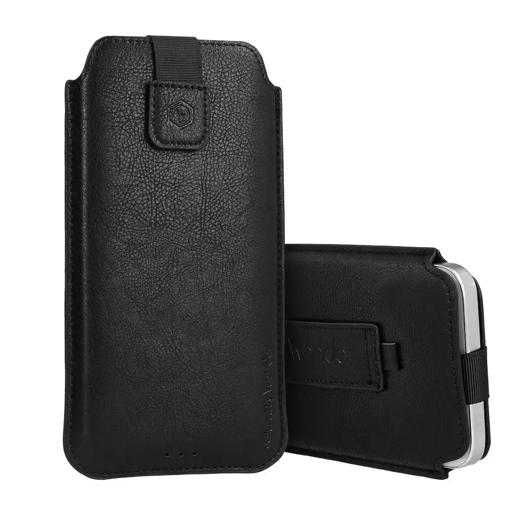 Wonder SPECIAL Case (Size XL) for Iphone 15/15 Pro/Iphone 16/16 Pro/Samsung S24/S24 Plus/S25/S25 Plus/A53/A55 5G BLACK