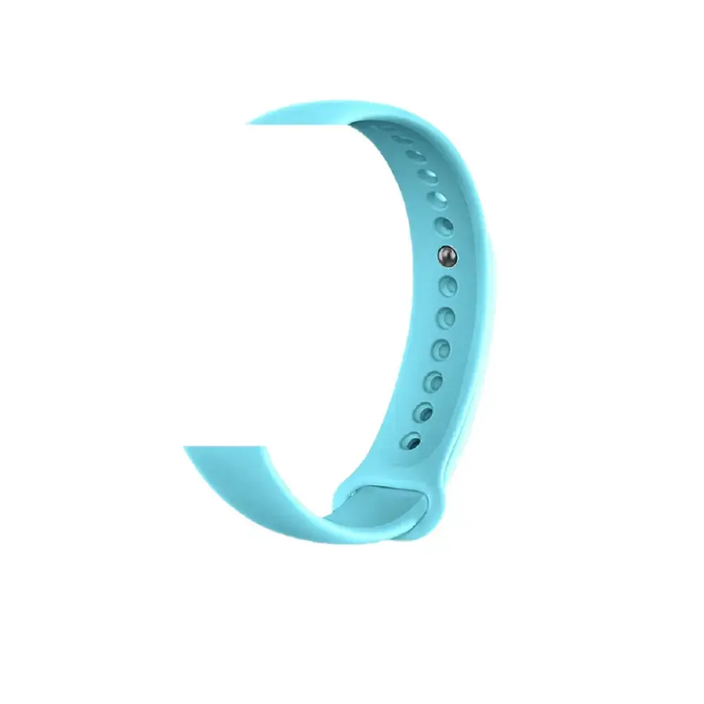 Devia Deluxe Sport viedpulksteņa siksniņa priekš Xiaomi Mi Band 8/9 | silikons | gaiši zila