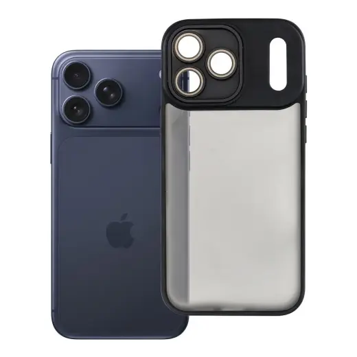 Variete telefono dėklas iPhone 17 Pro Max | iPhone 18 Pro Max juodas
