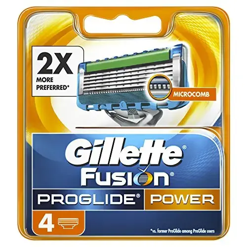 Gillette Gillette Fusion ProGlide Power (4 pcs) - Replacement head