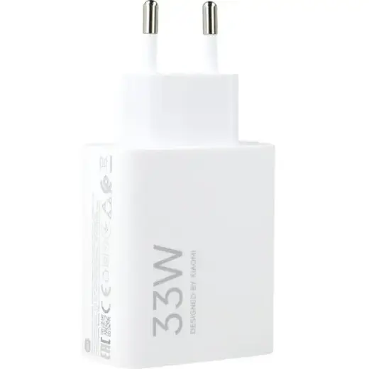 Xiaomi MDY-16-EF tīkla lādētājs | 33W | USB-A | balts (OEM)