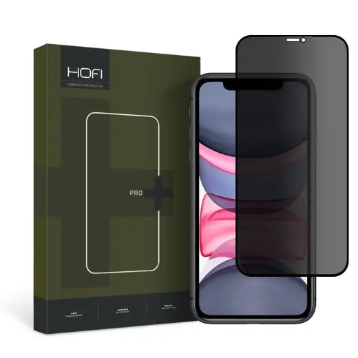 HOFI ANTI SPY защитное стекло для iPhone 11 | XR (эффект приватности)