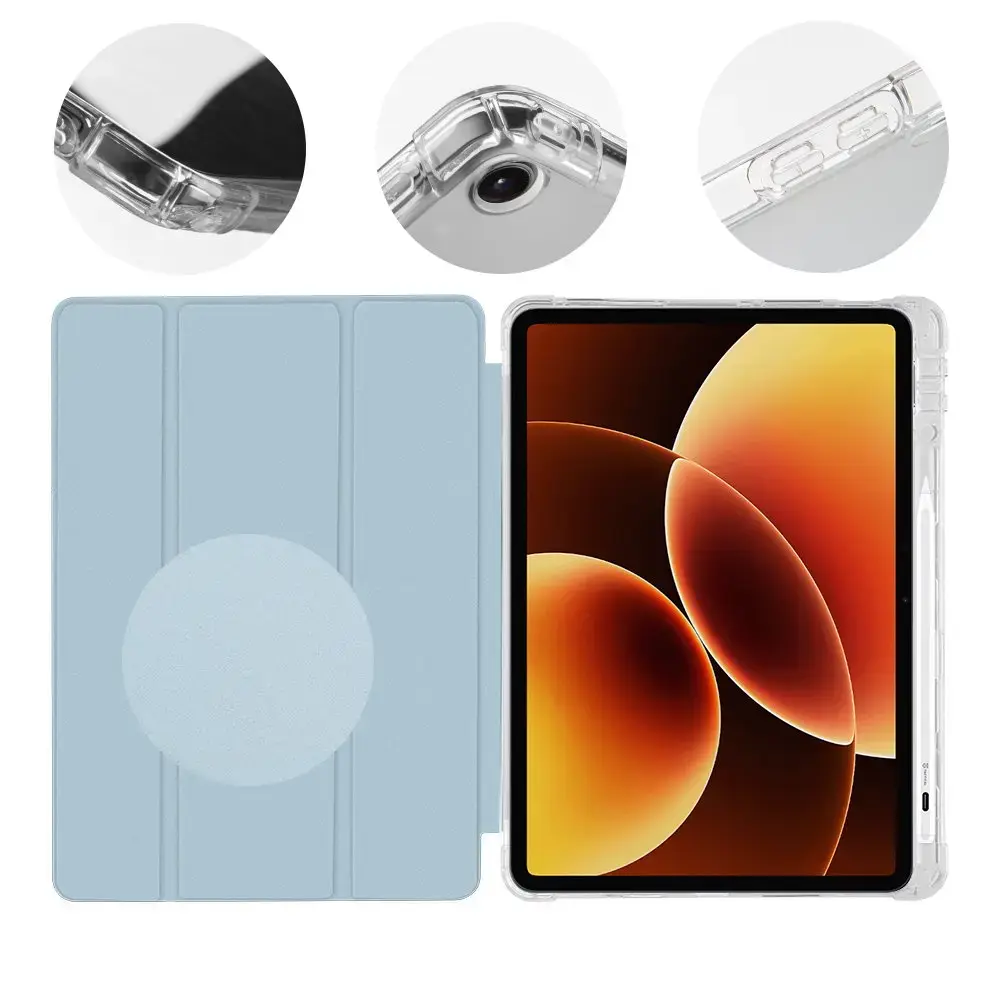 OBAL:ME MistyTab maciņš planšetdatoram Xiaomi Pad 8 11.2" (2025) | Xiaomi Pad 8 Pro 13.2" (2025) zils