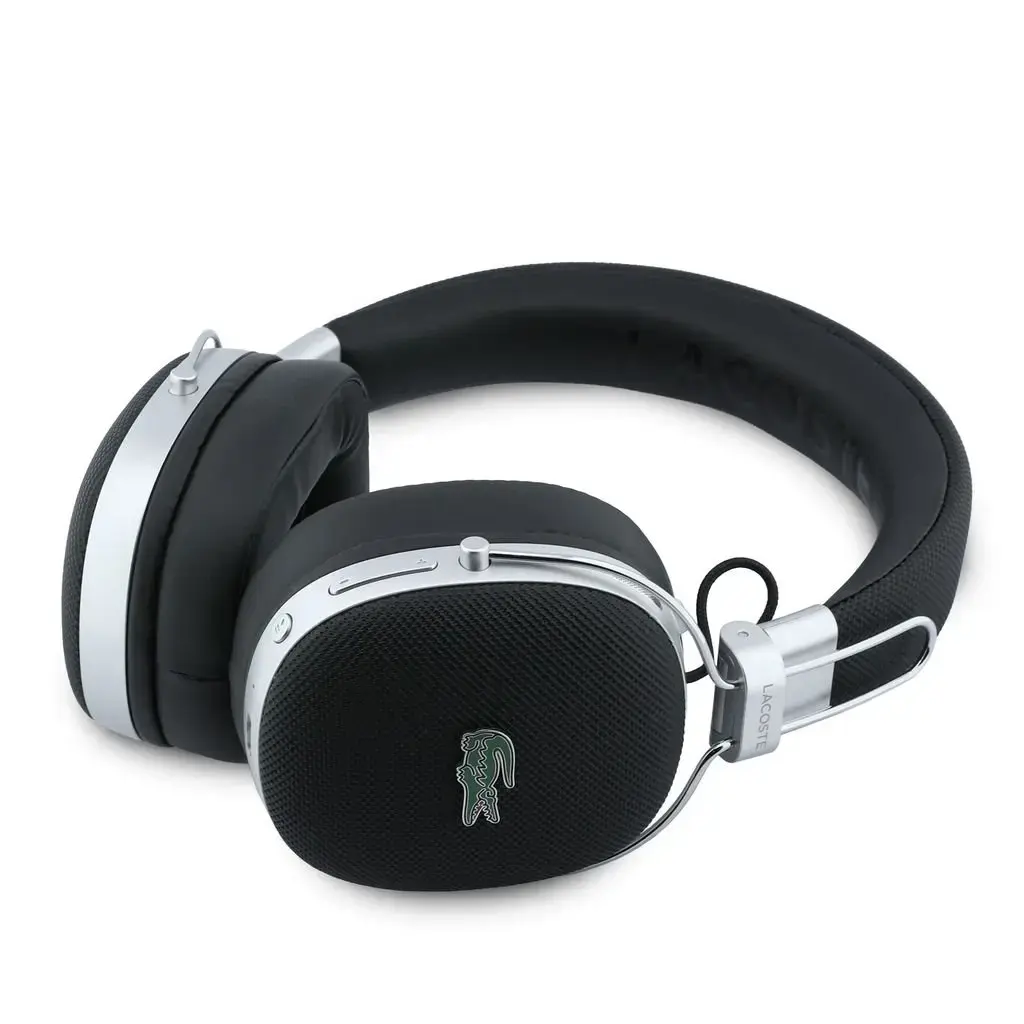 Lacoste Petit Pique ENC Wireless Earphones Black