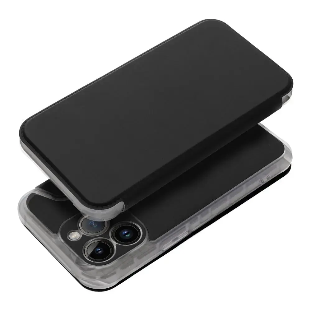 Fusion Piano book type phone case for Redmi 12C black