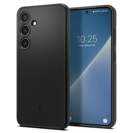Spigen Thin Fit telefoni ümbris Samsung Galaxy S24 must