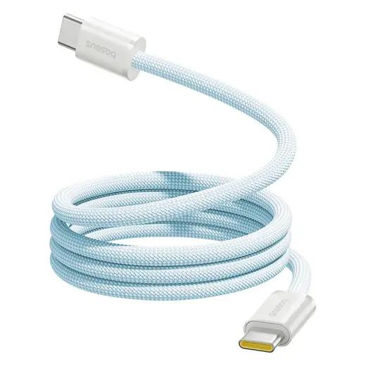 Baseus Dynamic 4 Pro datu pārraides un uzlādes vads | USB-C uz USB-C | 100W | 1m | zils