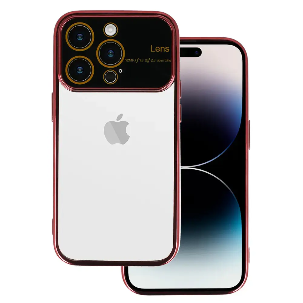 Electro Lens telefoni ümbris iPhone 14 punane