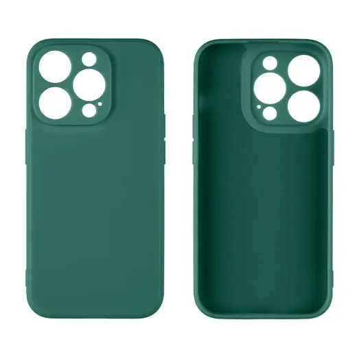 OBAL:ME Matte telefoni ümbris iPhone 15 Pro roheline