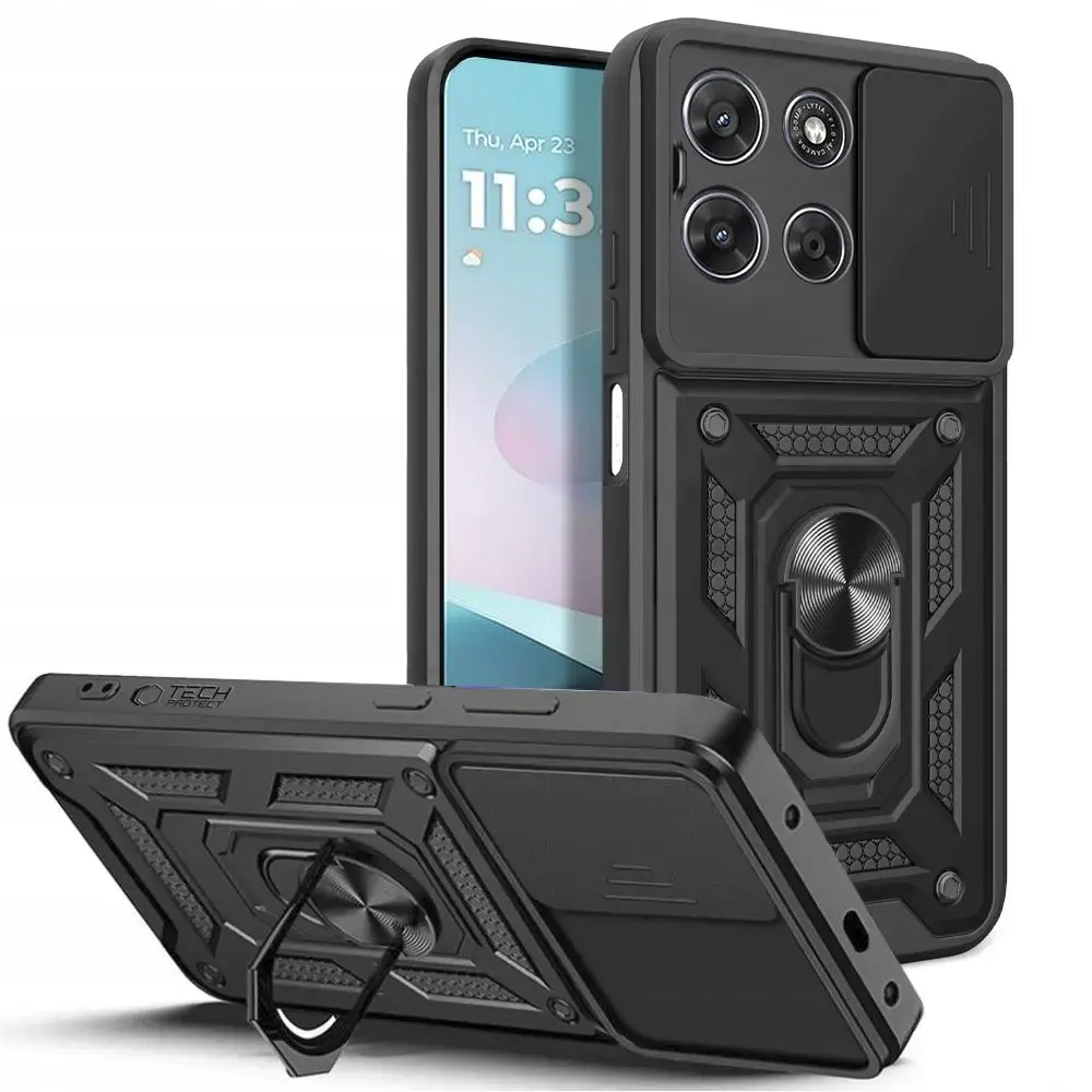 TECH-PROTECT CAMSHIELD PRO MOTOROLA MOTO G57 POWER / G67 POWER BLACK