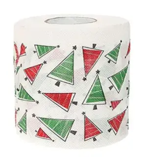 Christmas toilet paper (Design 3)