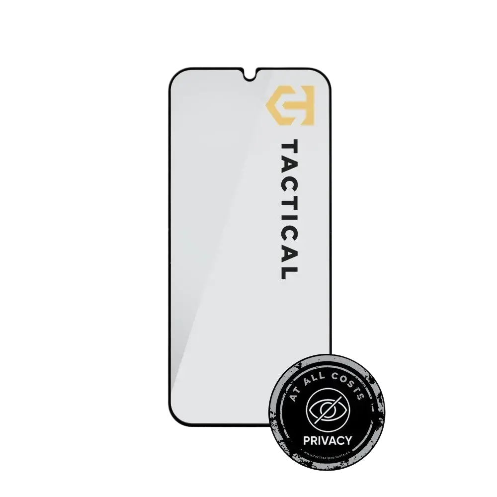 Tactical Glass Shield Privacy Stealth 5D for Xiaomi Redmi 15C 4G/5G Black