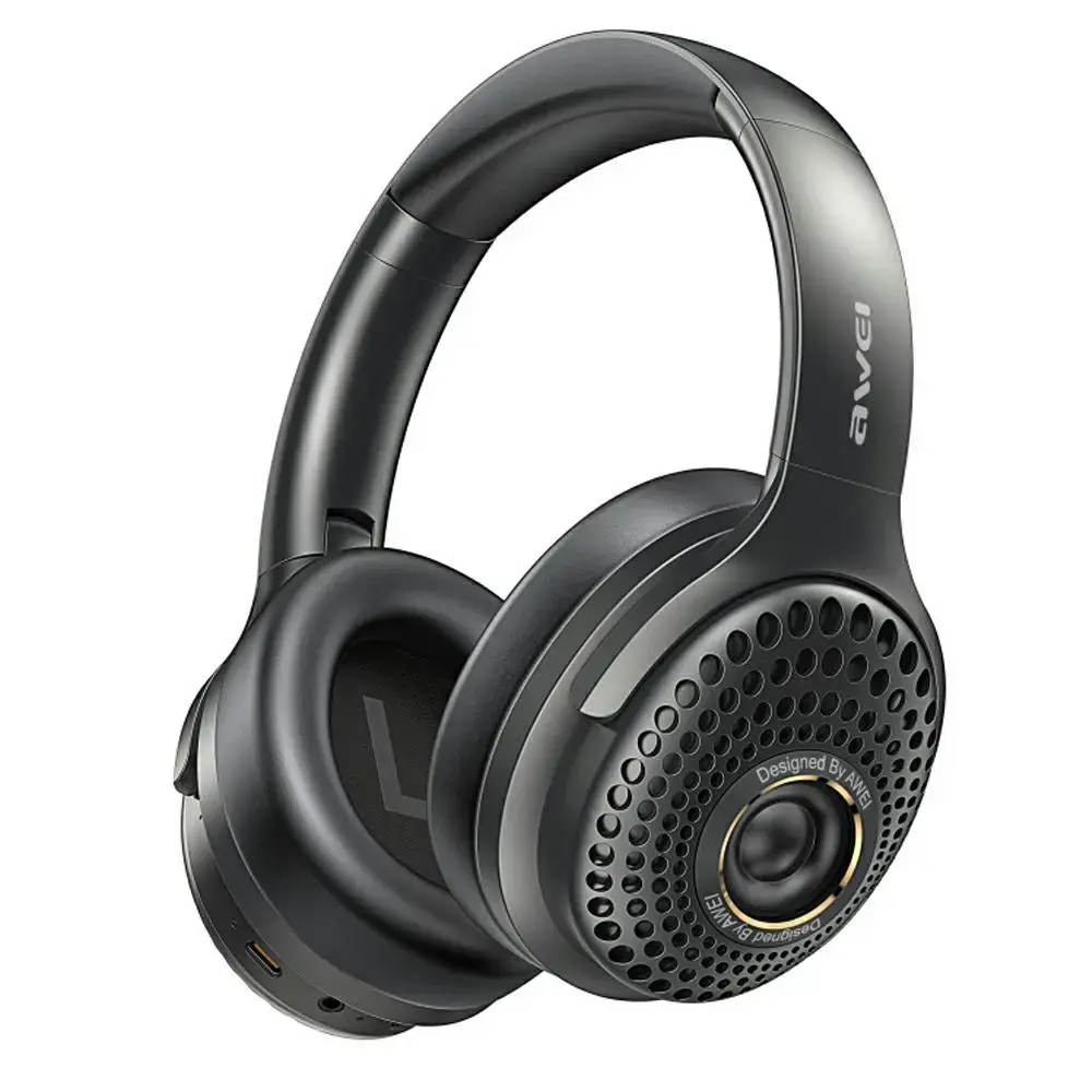 Over-Ear Wireless Headphones AWEI AT30 Bluetooth 6.0 Black