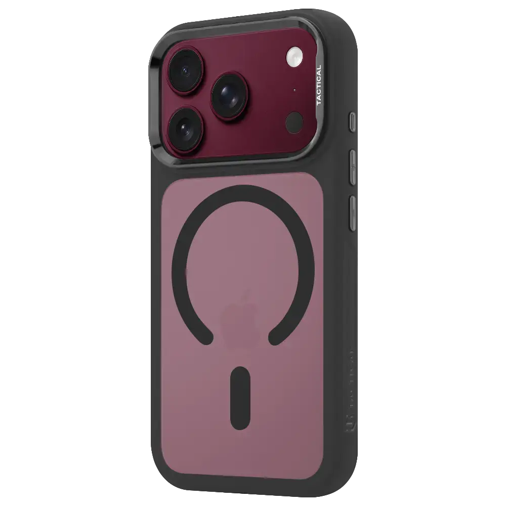 Tactical MagForce Hyperstealth 3.0 maciņš ar MagSafe atbalstu telefonam iPhone 17 Pro | iPhone 18 Pro melns