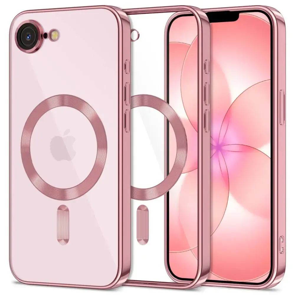 TECH-PROTECT MAGFLEX maciņš ar MagSafe atbalstu telefonam iPhone 16E | iPhone 17E rozā