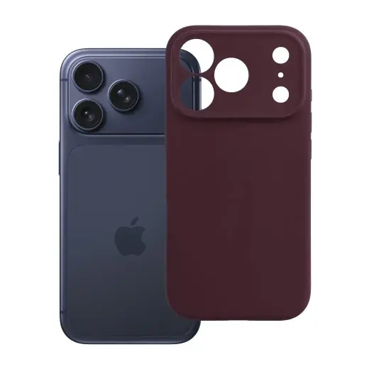 Forcell F-Protect Rubber Premium telefono dėklas su MagSafe palaikymu iPhone 18 Pro | iPhone 17 Pro raudonas